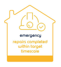 Repairs Completed Within Target Time Emergency