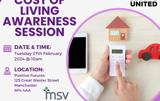 Free Cost of Living Session at Positive Futures